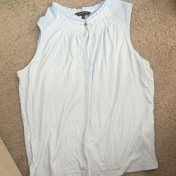 Banana Republic Tops - Banana Republic Light Blue Sleeveless Blouse